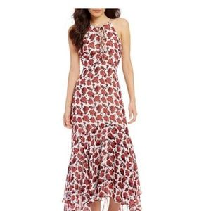 🍷NWT Betsey Johnson Sleeveless lace-up maxi